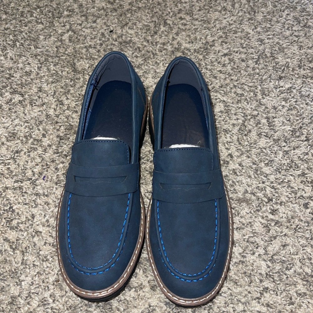 Women’s Blue Loafers